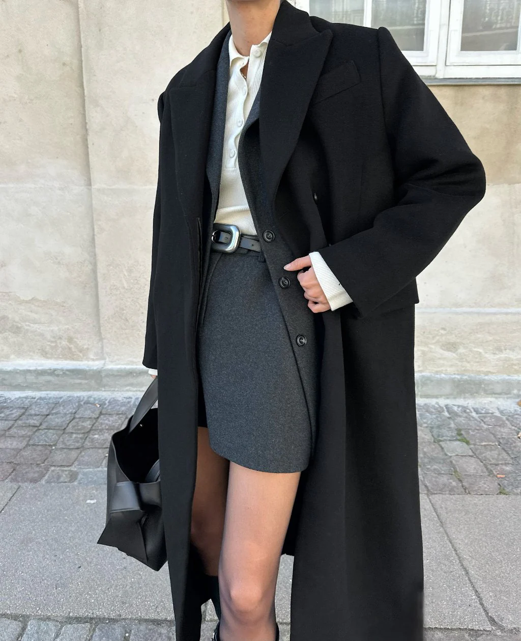 RAYE WOOL COAT | black - Image 4